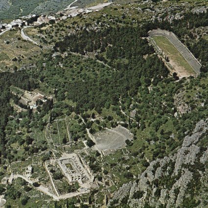 Aerial of Delphi