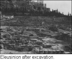 Eleusinion after excavation