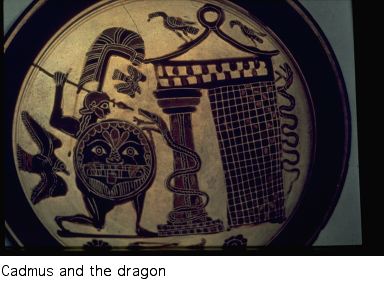 Cadmus and the dragon
